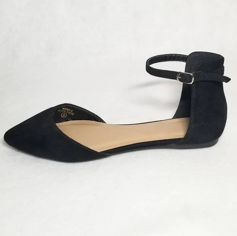 🚫SOLD🚫Suede Pointed Toe Flats